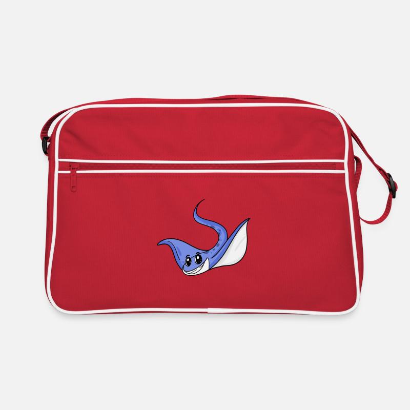 Stachelrochen Retro Tasche