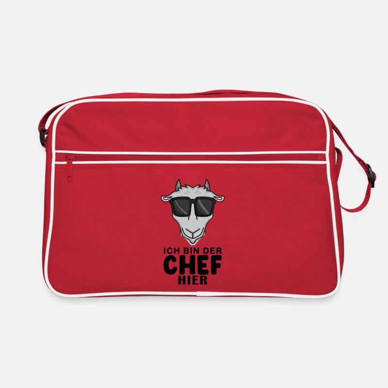 Cool Ziege Chef Retro Tasche