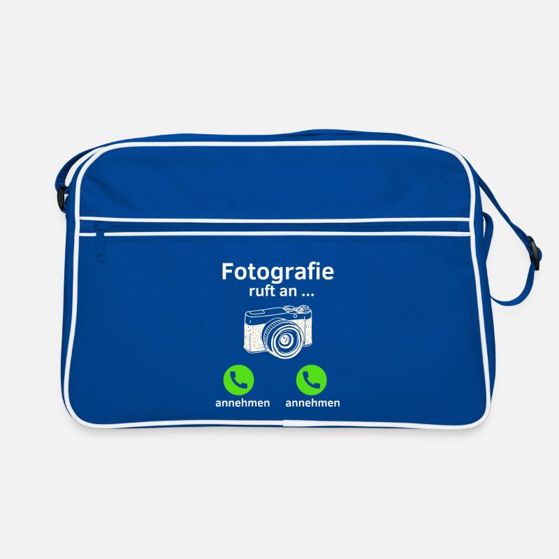 Fotografie ruft an - annehmen oder annehmen? Retro Tasche