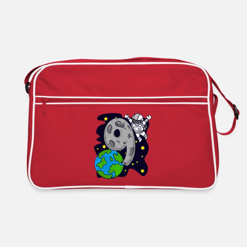 9e anniversaire - 9 ans Jeune astronaute Sac Retro