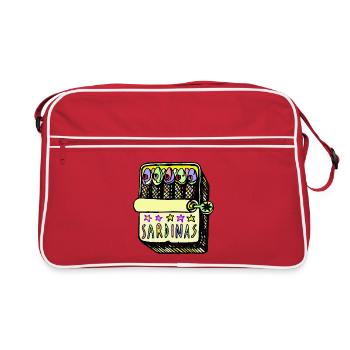 Sardines - Retro Bag - red/white - Front