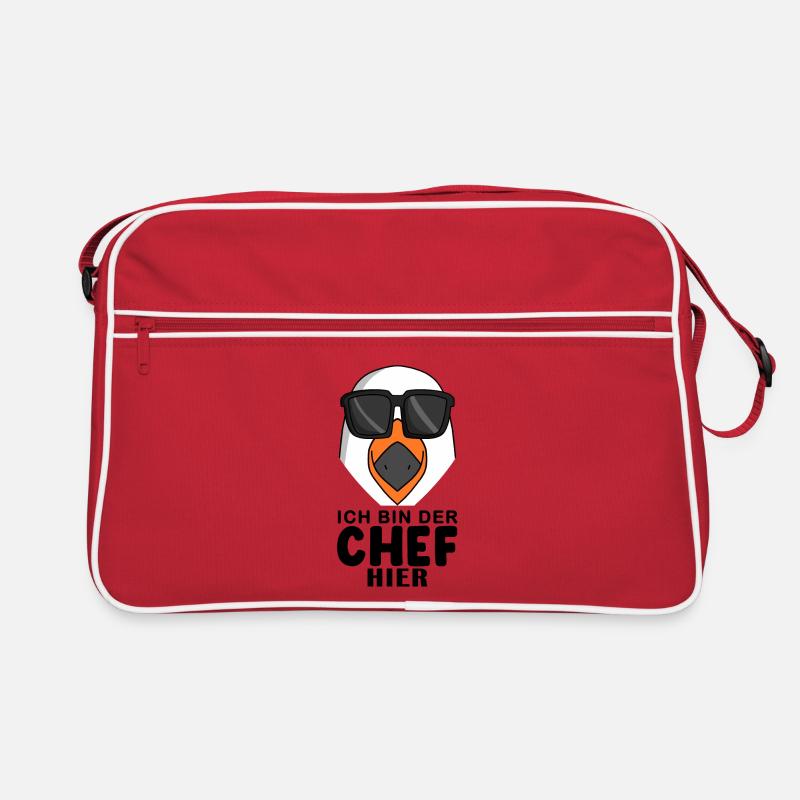 Cool Möwe Chef Retro Tasche