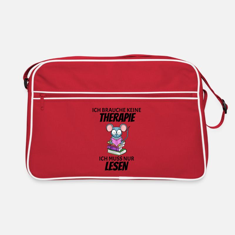 Lesen Buch Bücher Leser Geschenk Retro Tasche
