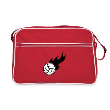 Volleyball - Retro Bag - red/white - Front
