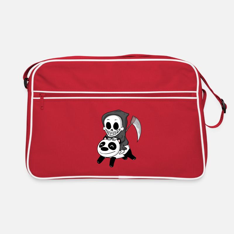Sensenmann Panda Retro Tasche