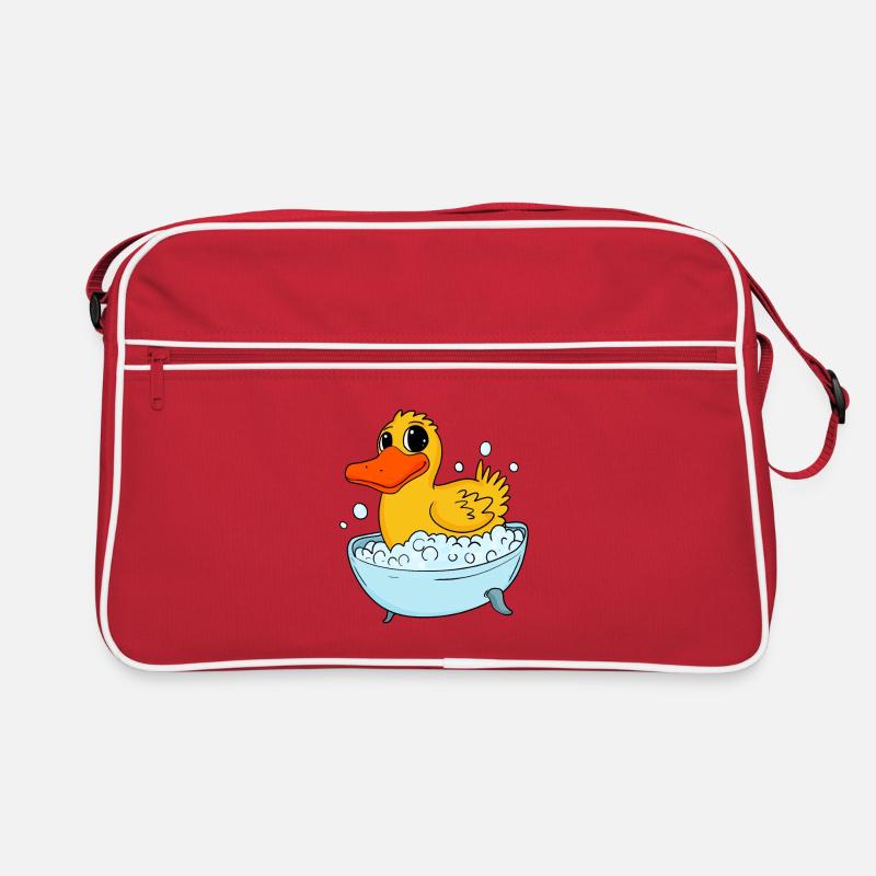 Bain de canard bain de canard bain Sac Retro