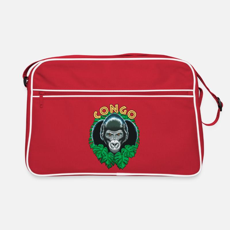 Congo gorilla Retro Bag