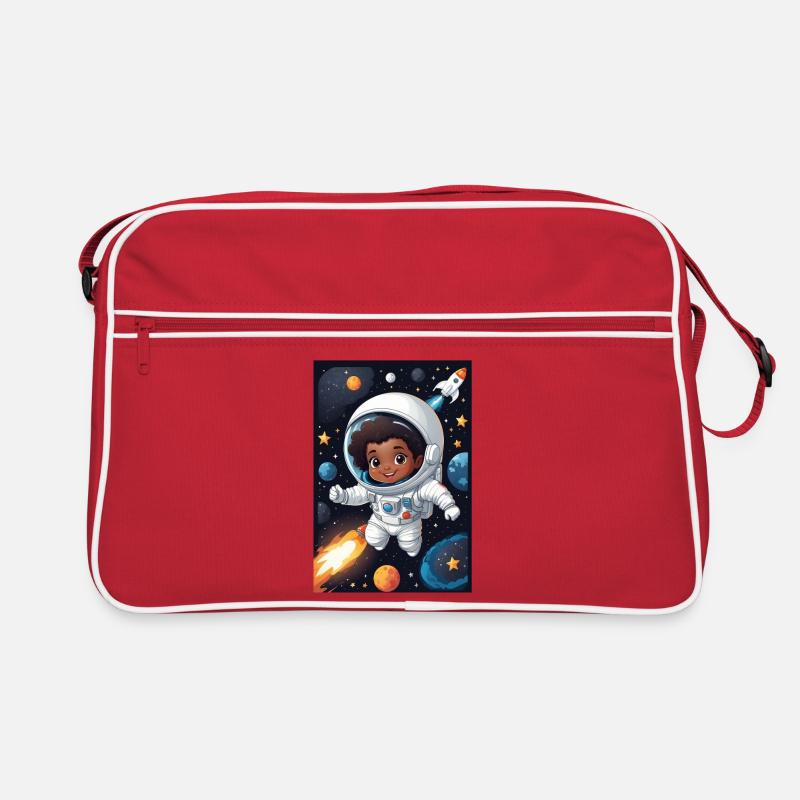 Enfant de l’espace avec combinaison d’astronaute Sac Retro