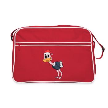 Bouquet Christmas - Retro Bag - red/white - Front