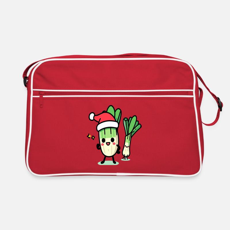 St. Nicholas kawaii leeks Retro Bag