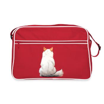 Fourgon turc - Sac Retro - rouge/blanc - Devant