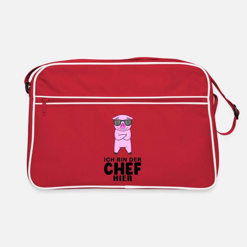 Chef Spruch Retro Tasche