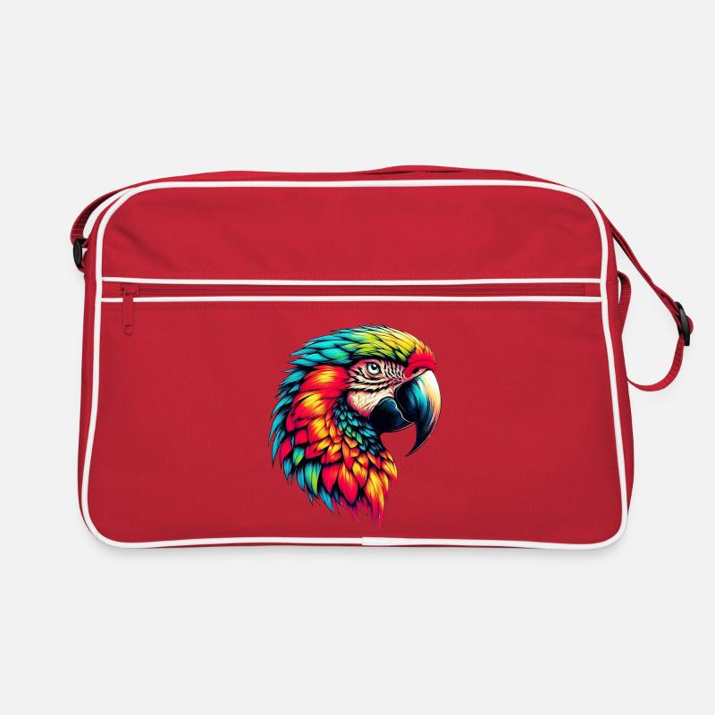 Perroquet Sac Retro