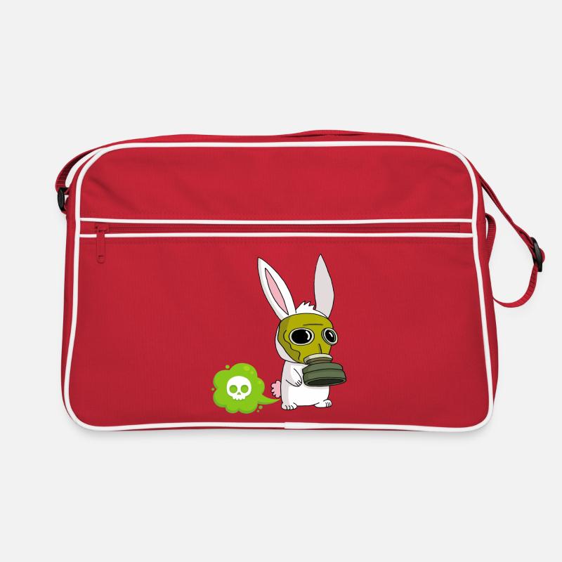 Lapin mignon qui pète Sac Retro