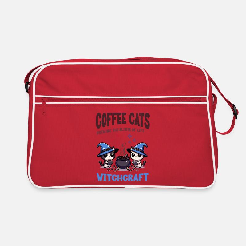 Café Chats Infuser Potion Kawaii Halloween Sac Retro