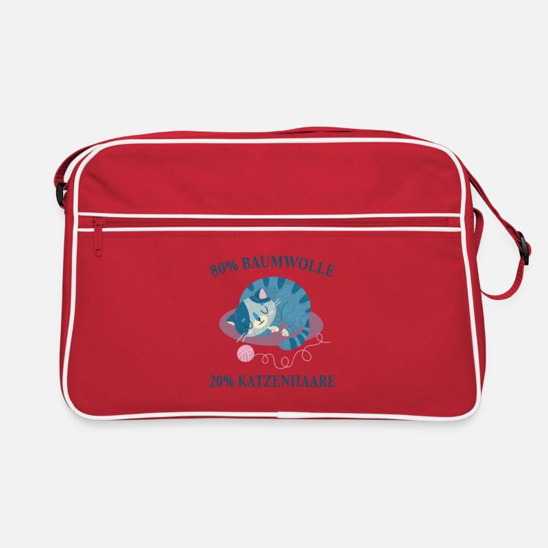 Cats, Cat Hair, Cat Lovers, Retro Bag