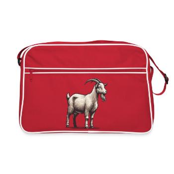 Goat - Retro Bag - red/white - Front