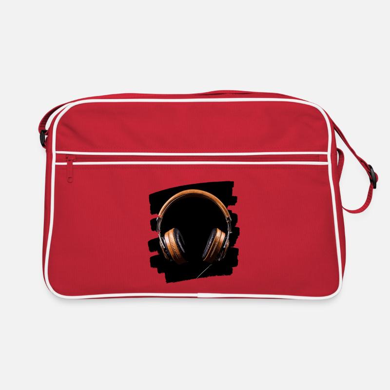 Kopfhörer Retro Tasche