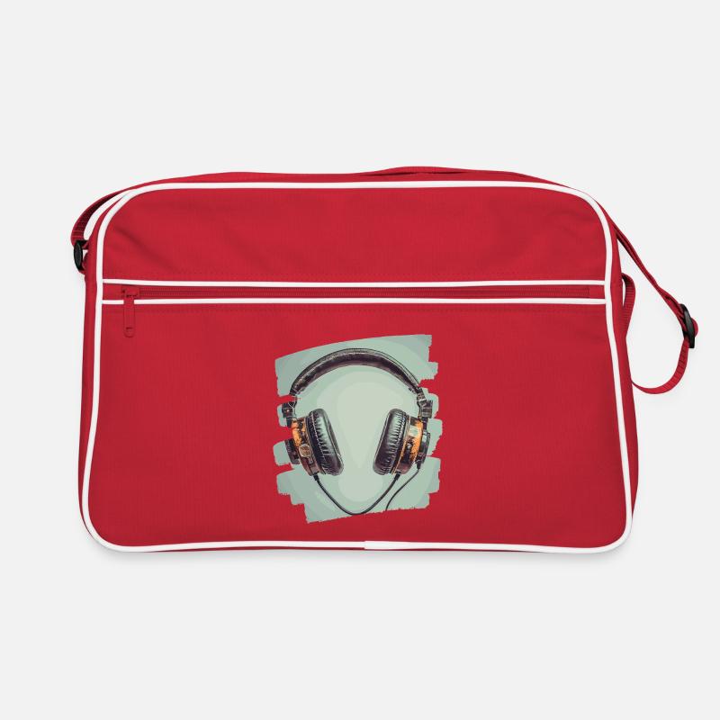 Kopfhörer Retro Tasche