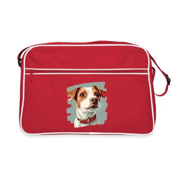 Jacky Russell - Sac Retro - rouge/blanc - Devant