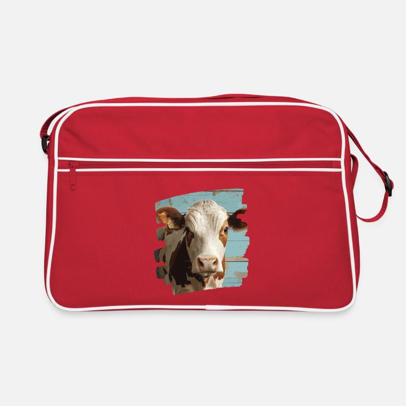 Kuh Bauer Retro Tasche