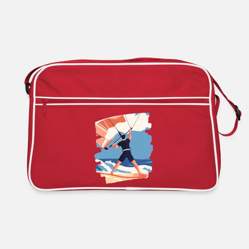 Kitesurfer Retro Tasche