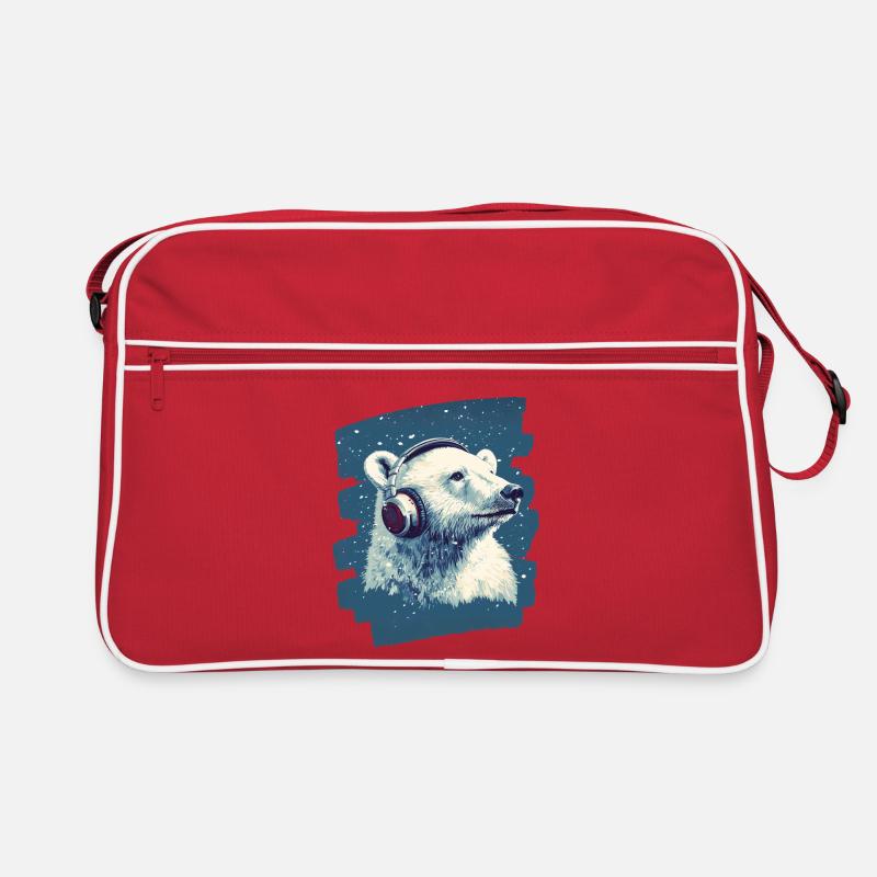 Polar bear Retro Bag