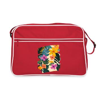 Été - Sac Retro - rouge/blanc - Devant