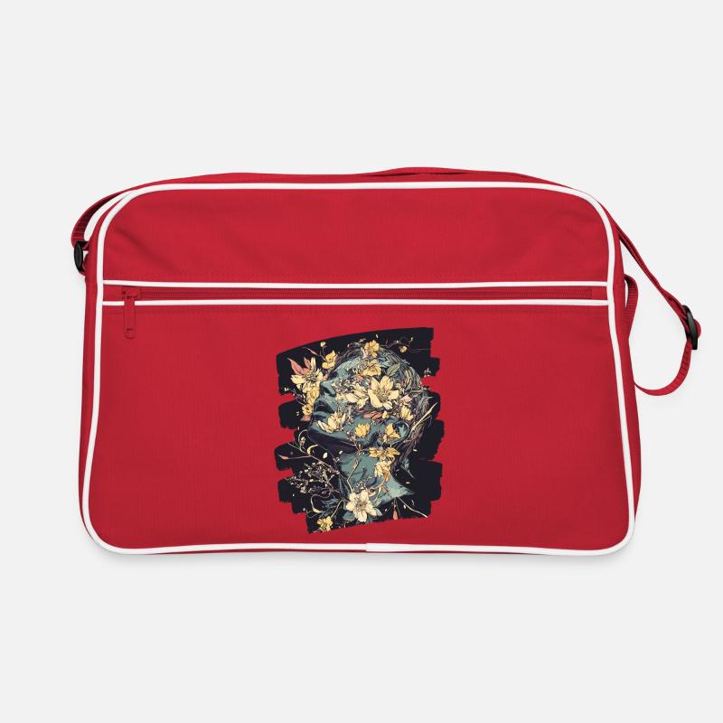 Spring Spring Beginning Flowers Retro Bag