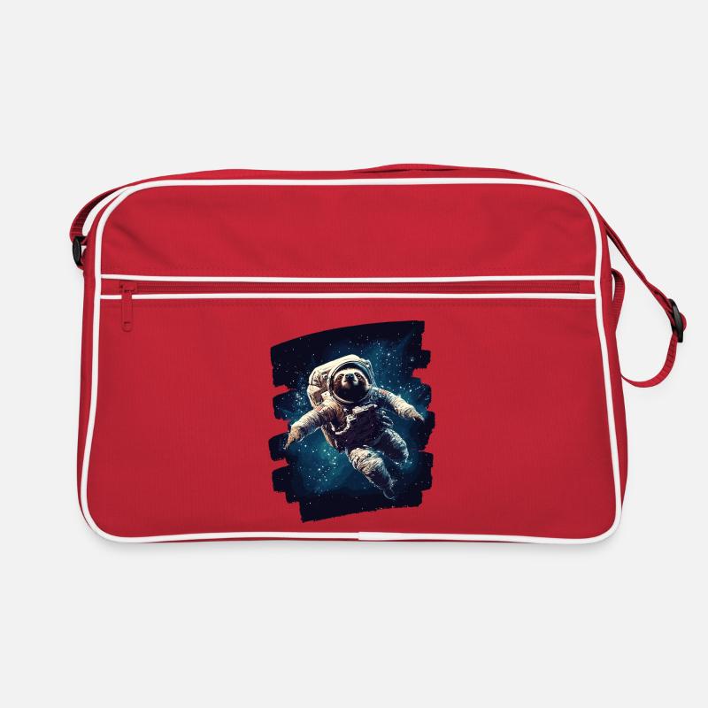 Faultier Astronaut Retro Tasche