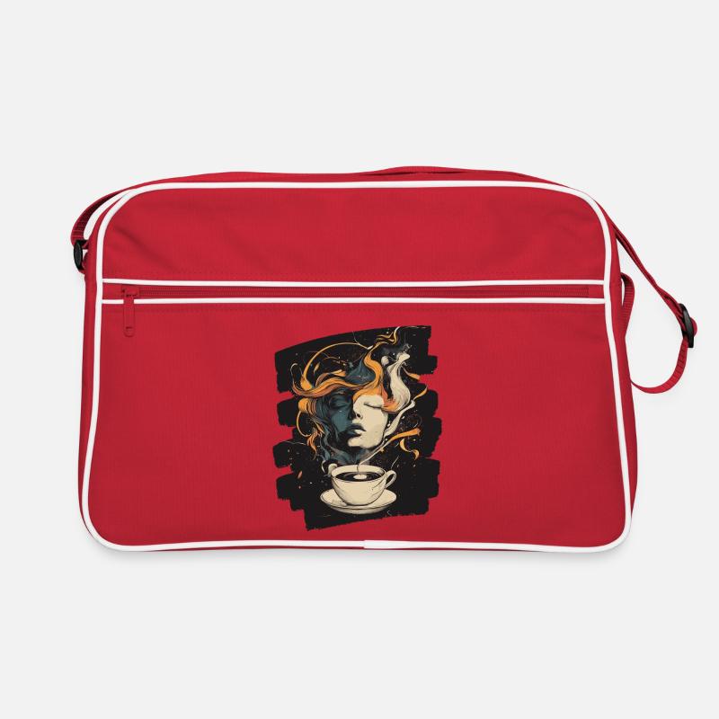 Kaffee Coffee Kaffeeliebhaber Retro Tasche