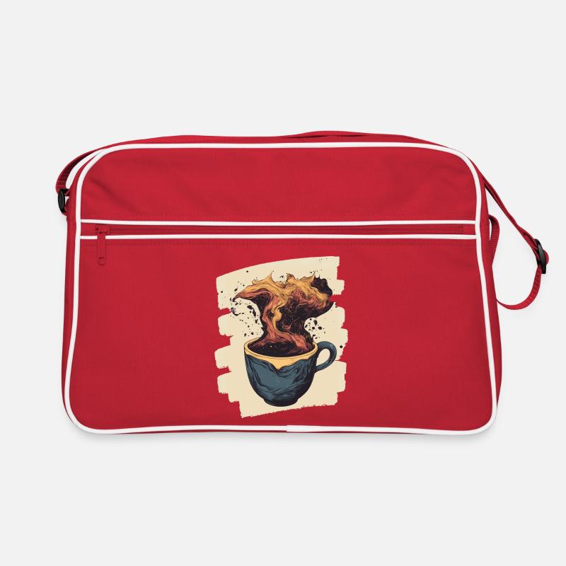 Coffee Coffee Coffee Lovers Retro Bag