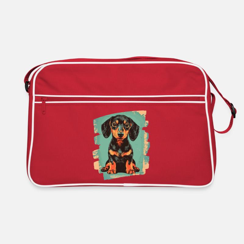 Teckel Dackel Sac Retro