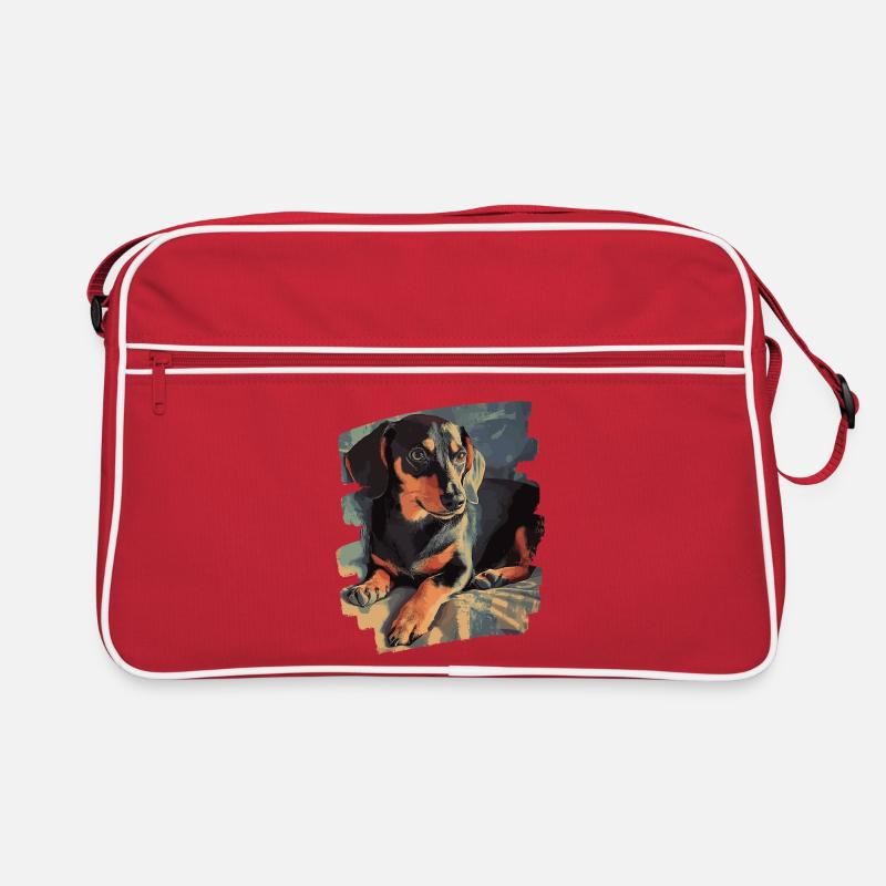Teckel Dackel Sac Retro