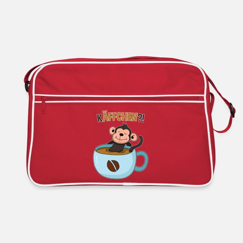 Pause-café avec le singe Sac Retro
