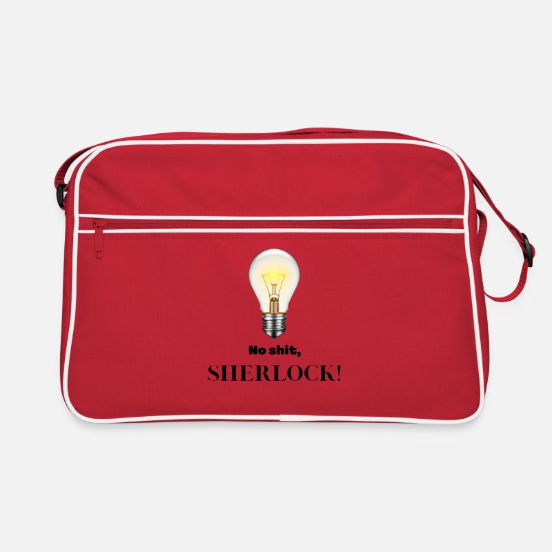 Pas de merde Sherlock ! Sac Retro