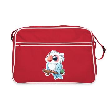 Cacatoès - Sac Retro - rouge/blanc - Devant