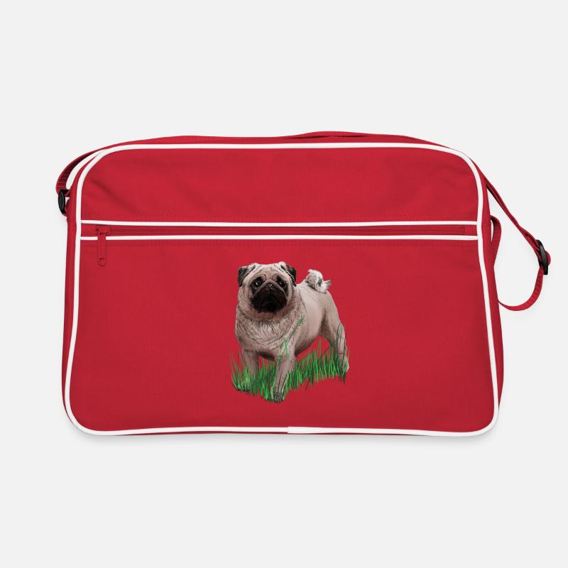 Mops Retro Tasche