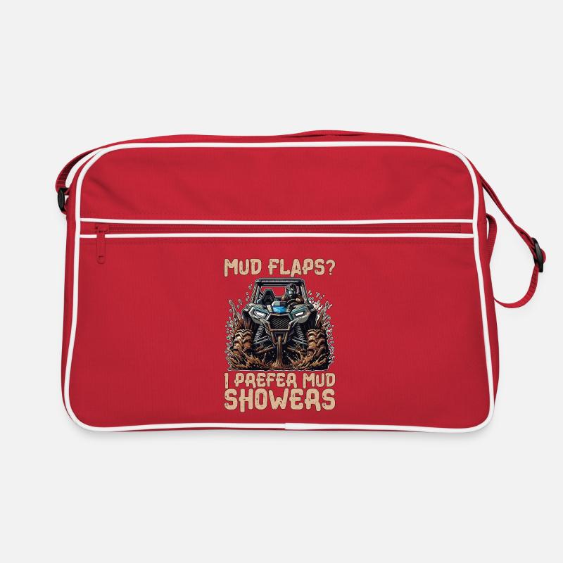 Mud Racing Mud Flaps I Prefer Mud Bogging Lover Retro Bag