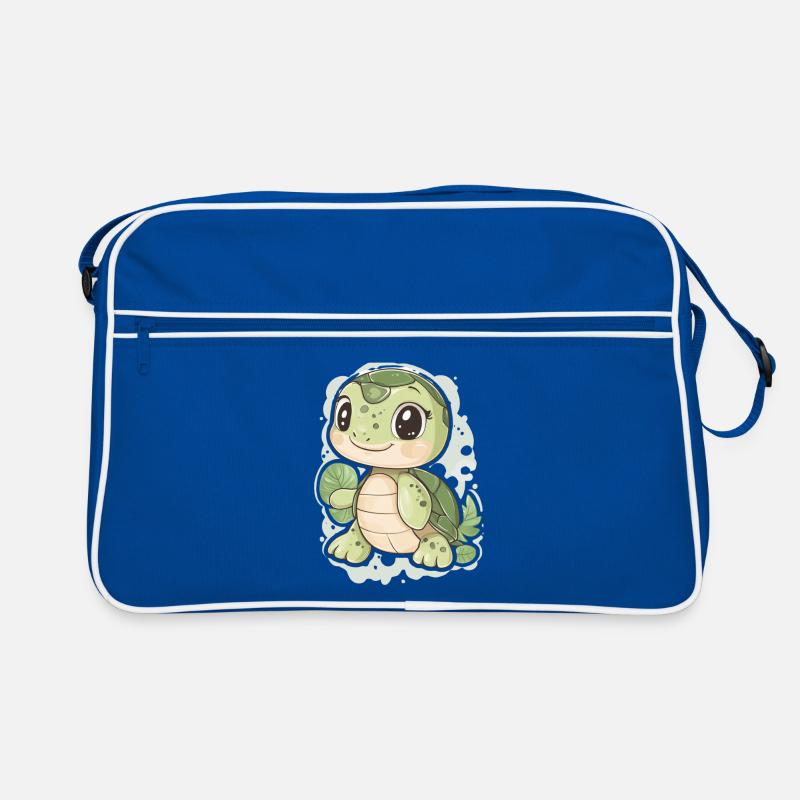 Schildkröte Retro Tasche