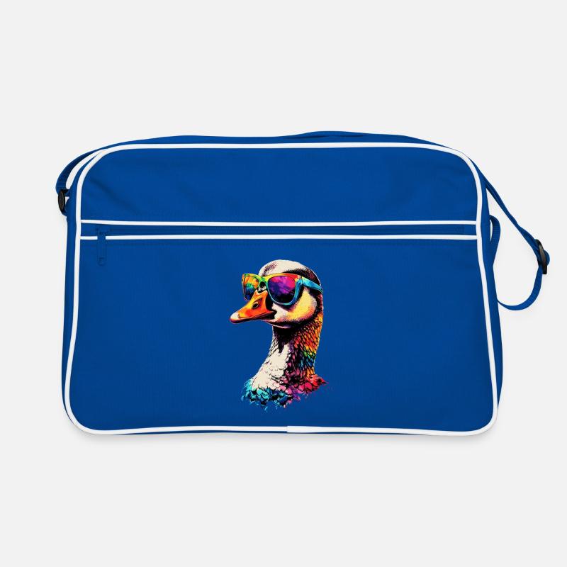 Goose Cute Goose Chicks Goose Chick Duck Small Geese Retro Bag