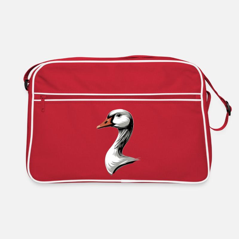 Goose Cute Goose Chicks Goose Chick Duck Small Geese Retro Bag