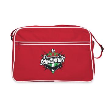 Schweinfurt Fussball - Retro Tasche - Rot/Weiß - Vorne