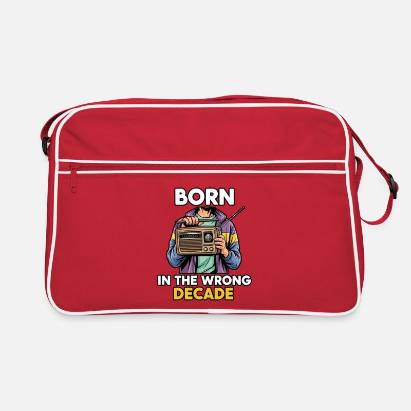 Born in the wrong decade Retro Bag