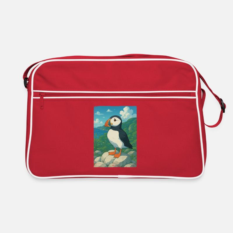 Puffin animé Sac Retro