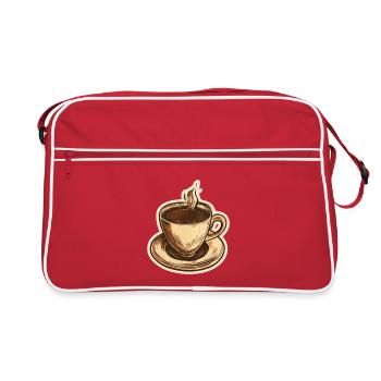 Coffee - Retro Bag - red/white - Front