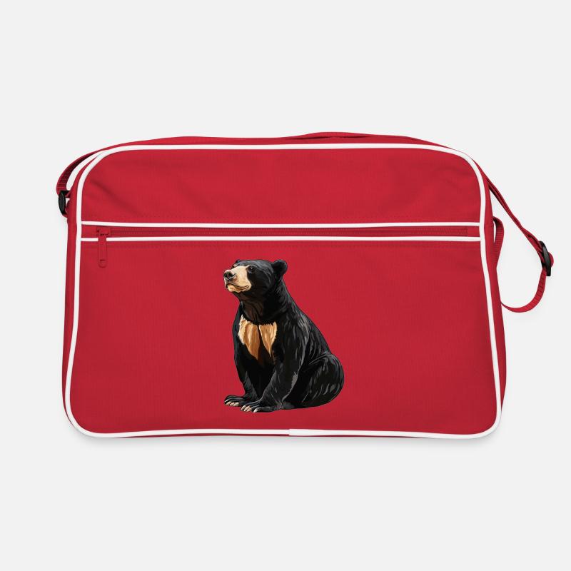 Ours du Soleil Ours Malais Sac Retro