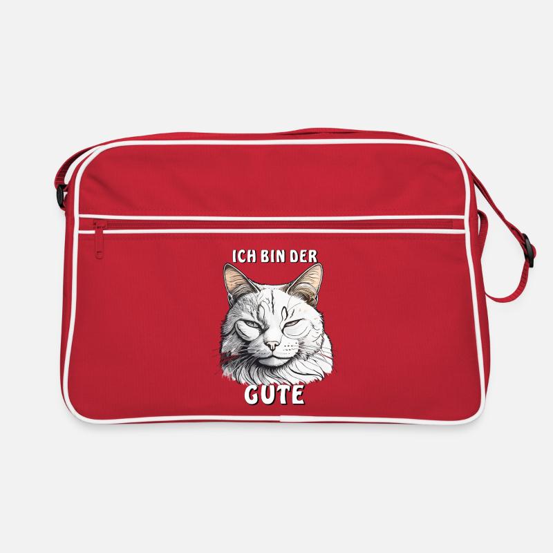 CHAT JE SUIS LE BON GARS Sac Retro
