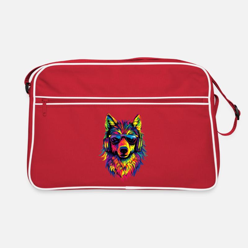 Wolf Love Wolves Wolf Pack Wolfhound Wild Wolf Retro Bag
