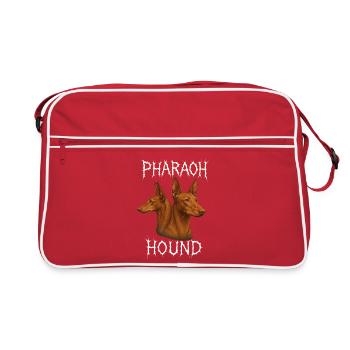 Chien du Pharaon - Sac Retro - rouge/blanc - Devant